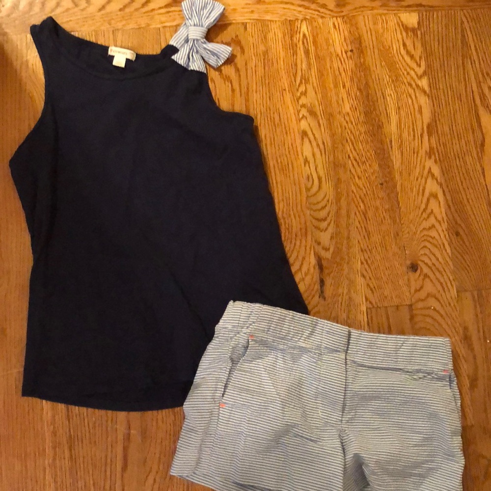 matching tank and shorts